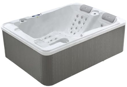 Vente-unique ‚Äì SPA de 3 plazas Blanco Perlado ‚Äì 65 chorros ‚Äì 210 x 158 x 73 cm ‚Äì Sistema Balboa ‚Äì Fiji Vi