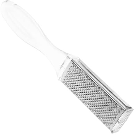 Beavorty Pies De Acero Inoxidable Removedor De Callos Portátil Exfoliante Para Muerta Herramienta De Pedicura Para Talones Agrietados Para Cuidado De Pies Casa