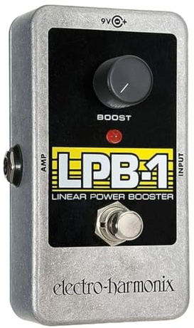 Electro Harmonix LPB-1 Linear Power Booster Gui tar Effects Pedal - Distorsore per chitarra