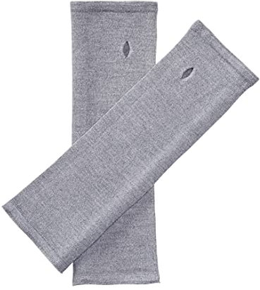 Enter the Complex® Armstulpen, Pulswärmer mit Daumenloch, Merino Wolle, Damen und Herren, Grau