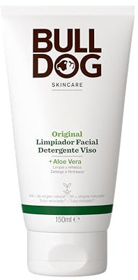 Bulldog - Gel limpiador facial original, 150 ml