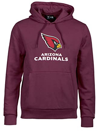 New Era - NFL Arizona Cardinals Team Logo and Name Hoodie Farbe Rot, Größe 3XL