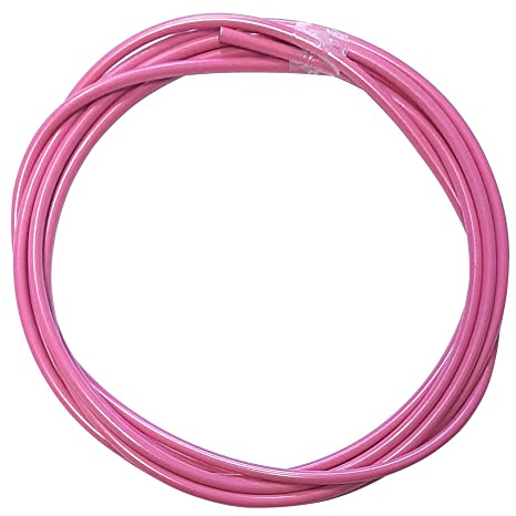 cyclingcolors Funda Cable Freno Bici Plástico con Acero Laminado Ciclismo Bicicleta Carretera MTB Mountain Bike Reparación 3 metros, Rosa
