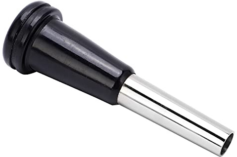 Instrumentenmundstück, Metall + ABS Trompetenmundstück für Fortgeschrittene für Studenten(Schwarz)