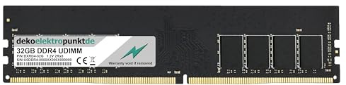 dekoelektropunktde 32GB RAM Speicher passend für Asus ROG Strix Z390-F Gaming, DDR4 UDIMM PC4-21300 2666MHz