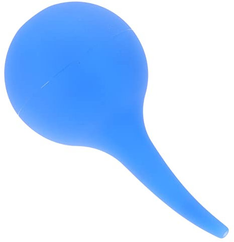 Bulbo De Mano Para Lavarse Los Oídos Botella De Spray Para Los Oídos Bulbo De Succión Del Oído Perilla Para Apretar La Oreja Kit De Limpieza De Oídos Azul Limpiador Uso De La Mano