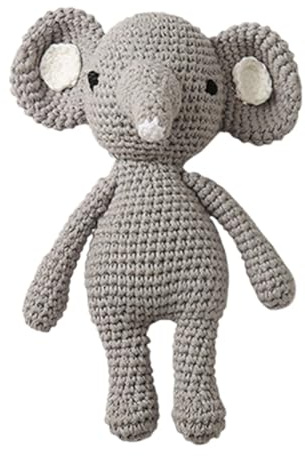 Greifringe Baby Baby Gehäkelt Greifling Babyrassel Handmade Rassel Greifling Baby Rassel Beißring Holz Babyrassel Greifling Spielzeug Häkel Rassel Geschenk för Geburt
