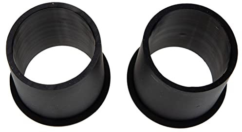 Yardwe Lot de 2 Bouchons en Silicone Coniques pour Trous de Parasol de Table D’extérieur Jardin, Accessoires de Fixation Résistants pour Parasols de Terrasse, Maintien Anti-Vent, Noir