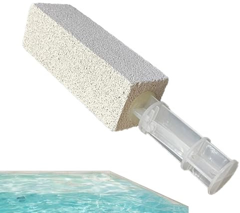 Vjeybv Pumice Stone Toilet Bowl Cleaner | Hard Water Rings Cleaning Stone Pumice Scouring Stick - Powerful Cleaner Scrubber Non Scratch Stain Remover for Bathroom