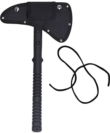 Tnfeeon Hatchet,Hatchet Lightweight Wood Splitter with Sturdy Steel Head Non Slip Grip Handle, Ideal for Camping, Survival, Landscaping