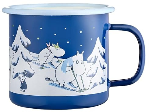 Muurla Moomin | Christmas | Enamel Mug | Starry Night | 0.37L