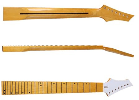 DIY gitarrhals Professionell 7 strängad elgitarrhals 24 band DIY tillbehör