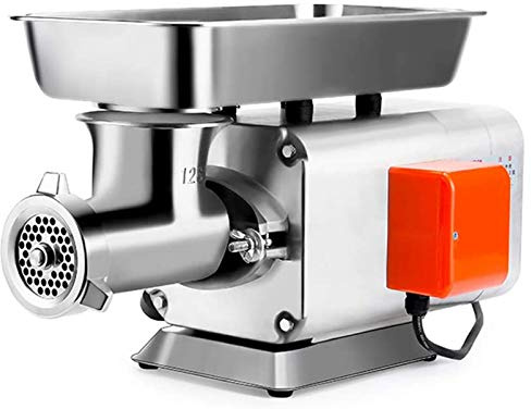 Elektrisk köttkvarn i rostfritt stål – kommersiell korvfyllare för användning i industri och i hemmet