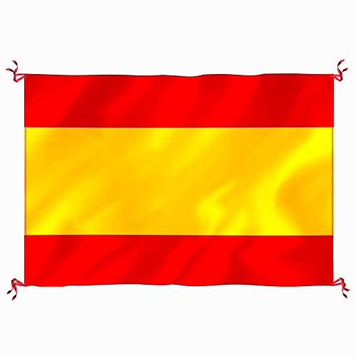 BDM Bandera de España Grande 100x70, Bandera española Muy Resistente, Bandera Nacional Exterior e Interior