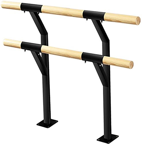 Tanzballettstange, freistehende verstellbare Stange für Stretch, Pilates, Tanztraining, 100/150 cm Ballettstange für Zuhause oder Studio (Größe: 1,5 m, Farbe: Weiß)