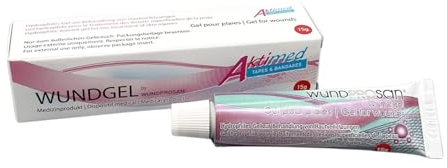 AKTIMED Brand und Wundgel - Patentierte ROS-Scavenging-Technologie für schnelle Wundheilung - Farblos, hochverträglich, keine Nebenwirkungen - Infektionsschutz - Klinisch geprüft, für jedes Alter