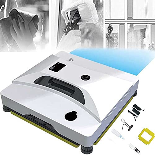 CraftNestUK Robot Limpiador de Ventanas, Aspirador de Ventanas, Robot de Limpieza de Vidrio Inteligente, Robot Limpiador automático Inteligente con rociador de Agua automático