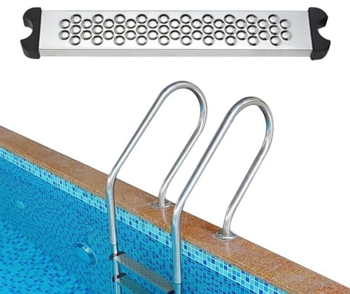 Échelle de Piscine Remplacement des étapes, étapes d'échelle de la Piscine | Échelle de Piscine en Acier Inoxydable Échelle étape de l'échelle - Accessoire de pédale antidérapant, pièces d'échelle