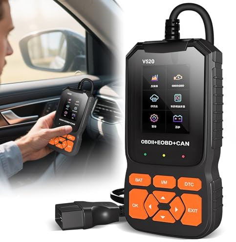 Anluomafuy OBD2 Diagnostic Auto Valise Voiture, Lecteur de Code D'erreur de Moteur, Lecteur OBD, OBD2 Scanner Universel pour Tous Les protocoles OBD II Voitures Depuis 1996