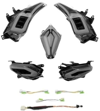 WENDMY luz señal Giro indicador Luz LED De Intermitente para TMAX 530 TMAX530 T-MAX530 2012 2013 2014 2015 2016 Luz Trasera Delantera De Freno Trasero