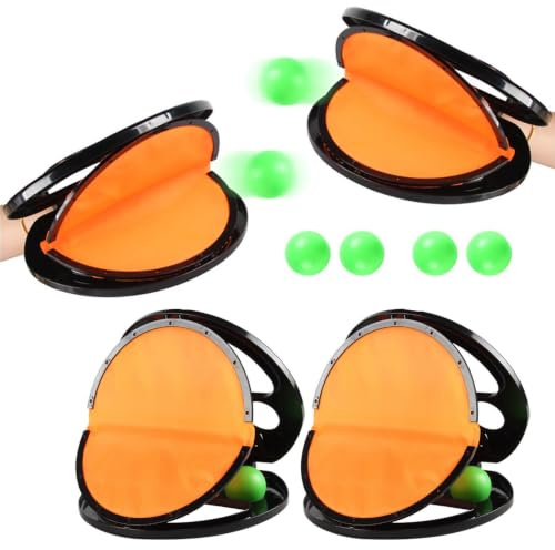 Generisk Toss and Catch Ball Set – strandleksak kardborrebollspel | sportleksak aktiviteter föräldrar barn interaktion – för småbarn utomhus resor trädgård lekplats sommarcamping park
