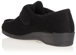 Doctor Cutillas 771 Chaussure en lycra avec Velcro pour femme Bleu marine - noir - noir, 37 EU