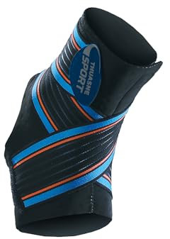 Thuasne Sport - Knöchelbandage Strapping - Ligamentäre Knöchelbandage, Homogener Halt - Leichte Verstauchung, Instabiler Knöchel - Stützkraft 3/3 - Medizinisches Produkt CE