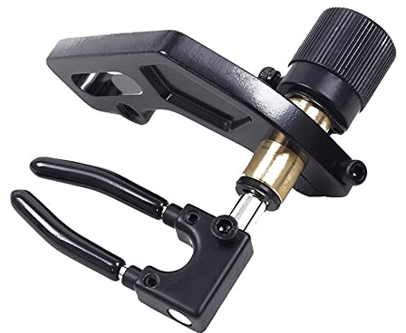 DONGKER Archery Arrow Rest, ajustable arco lanzador de flechas, arco compuesto de liberación de aleación de aluminio para accesorios de tiro con arco de caza