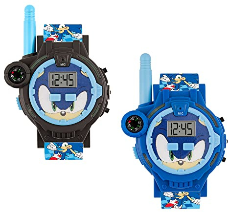 Sonic SNC40094 - Reloj Digital de Cuarzo para niño con Correa de Silicona, Multicolor, Moderno