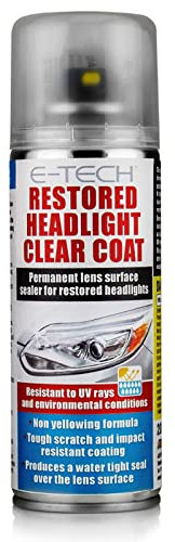 E-TECH Restored Headlight Clear Coat - 200ml