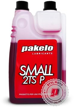 PAKELO SMALL 2TS P Olio Motore 2T/ Miscela 100% SINTETICO JASO FD, ISO-L-EGD, API TC (1 LITRO)
