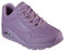 Skechers Femme UNO Stand on AIR, Maille Durabuck Lilas, 38 EU