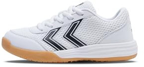 hummel Unisex Multiplay Flex Lc Jr Sneaker, White Black, 36 EU