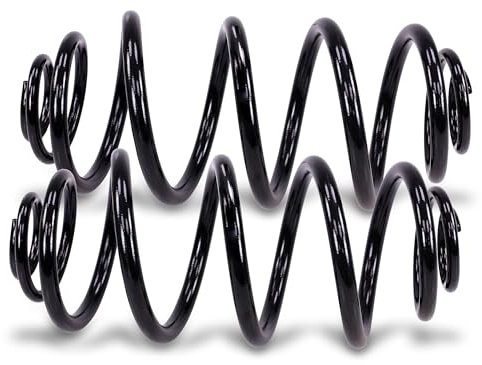 ATEC GERMANY 2x Suspensión trasera muelle espiral izquierda y derecha compatible con CHEVROLET CRUZE (J308) (J305) (J300), OPEL ASTRA J (P10), ASTRA J GTC, ASTRA J notchback