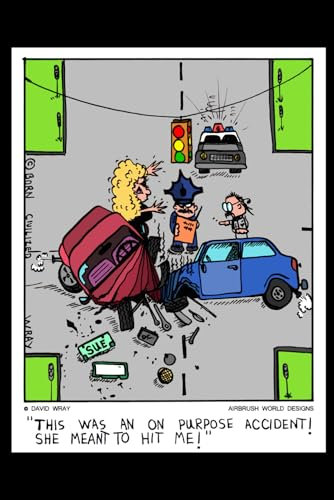 Car Accident Journal: Fender Bender Notebook 100 6 x 9 Blank College Ruled Pages