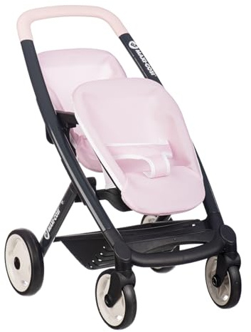 Maxi-Cosi Twin Pushchair for dolls in Blush Pink