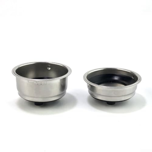 2 cestas de filtro desmontables de acero inoxidable para máquinas de café que optimizan tu proceso de preparación