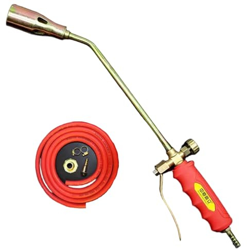 Torcia per erbacce a propano|Torcia per erbacce Bruciatore a propano portatile Biswitch con tubo da 6, 6 piedi e impugnatura antiscivolo per strada da giardino in legno, ghiaccio e neve