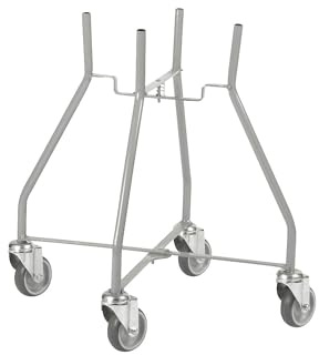 Secchio per malta, Carrello – per 10/secchio da 20 litri – Secchio registrazione BxH 256 X 223 mm – Cantiere carrello secchio Secchiello per carrello