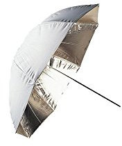 Falcon Eyes UR-32G - Paraguas (80 cm), Color Dorado y Blanco