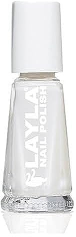 LAYLA Smalto unghie Smalto Trasparente - Rravviva e donare nuova luce - Da applicare da soli o sopra uno smalto- made in Italy