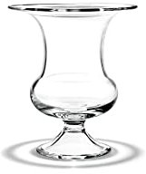 Holmegaard Vase H19 cm Old English aus mundgeblasenem Glas Originaldesign, klar