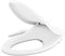 Kohler 5724-0 Toilet Toliet Seat, Elongated Manual Non Electric Bidet with Adjusting Spray Pressure and Position, Quiet-Close Lid, White