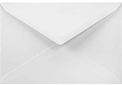 Netuno 25 Weiß Briefumschläge Strukturpapier DIN B6 12 x 18 cm 120g Acquerello Bianco edle Umschläge Briefumschläge mit Linienstruktur für GrußKarten Hochzeitskarten Einladungskarten