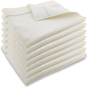 Matosch Lot de 10 chiffons à récurer - En coton - 50 x 60 cm - Chiffon de sol - Chiffon de nettoyage