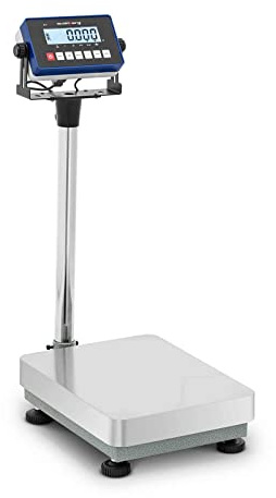 Steinberg Systems Balance industrielle Plate-forme 60 kg / 0,002 kg Surface de pesée : 300 x 400 mm Unités : Kg/lb LCD Avec colonne Précision