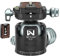 WEYLLAN Rotule Tête de Trépied Caméra, Double Panoramique 360 Degrés Low Profile CNC Métal Heavy Duty Tripod Têtes Trépieds avec 2 Plaques De Fixation Rapide Compatible avec Arca-Swiss, Charge 25kg