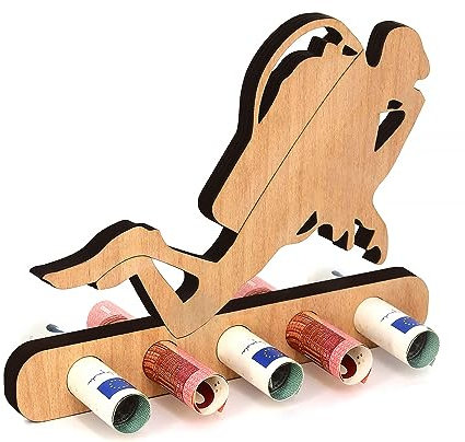 Giftota - Originelle Geburtstag Geldgeschenk aus Holz - Geschenk für Taucher, Tauchbegeisterte - Geschenke für Frauen & Männer