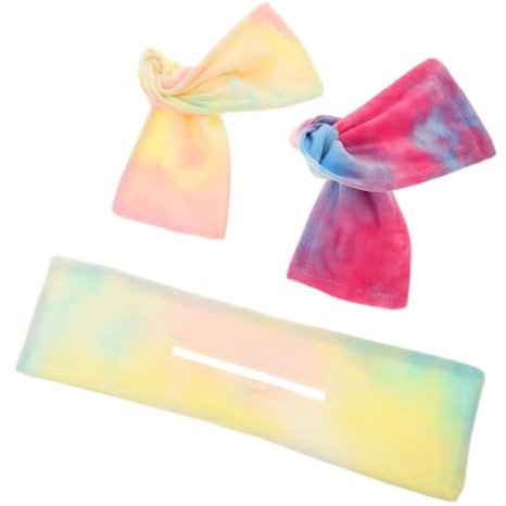 SHERCHPRY 3piezas Rizador De Pelo Forma De Lazo Diadema De Alambre De Accesorios Cabello Herramienta Para Torcer El Cabello Estilo Retro Diadema Lazo Retorcido Adorno