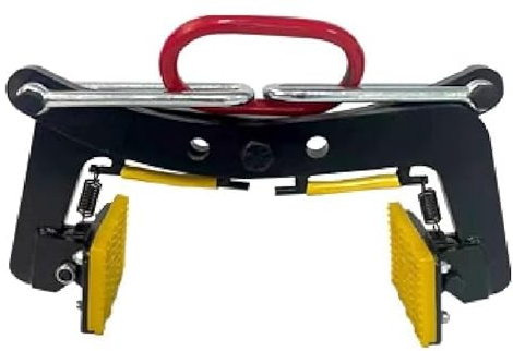LMMIAOZ Pinzas de elevación de Granito de Alta Resistencia - Pinzas Ajustables para losas de Piedra de 325 kg/716 LB, Pinzas de bordillo de 8 Pulgadas para la elevación y manipul